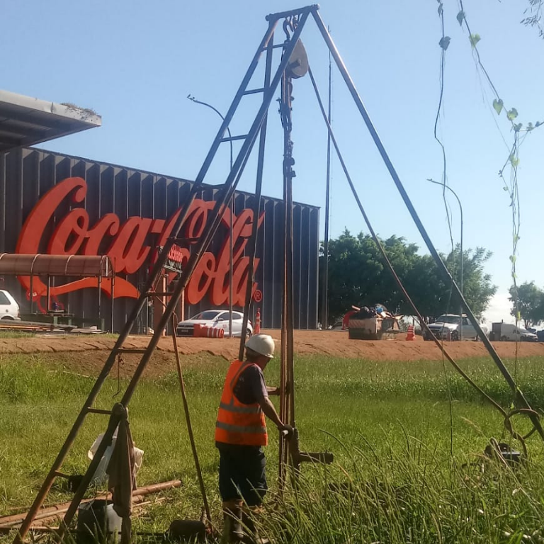 SONDAGEM SPT EM PLANTAS INDUSTRIAIS