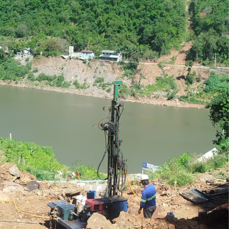 sondagem rotativa em rocha bento gonçalves rodovias